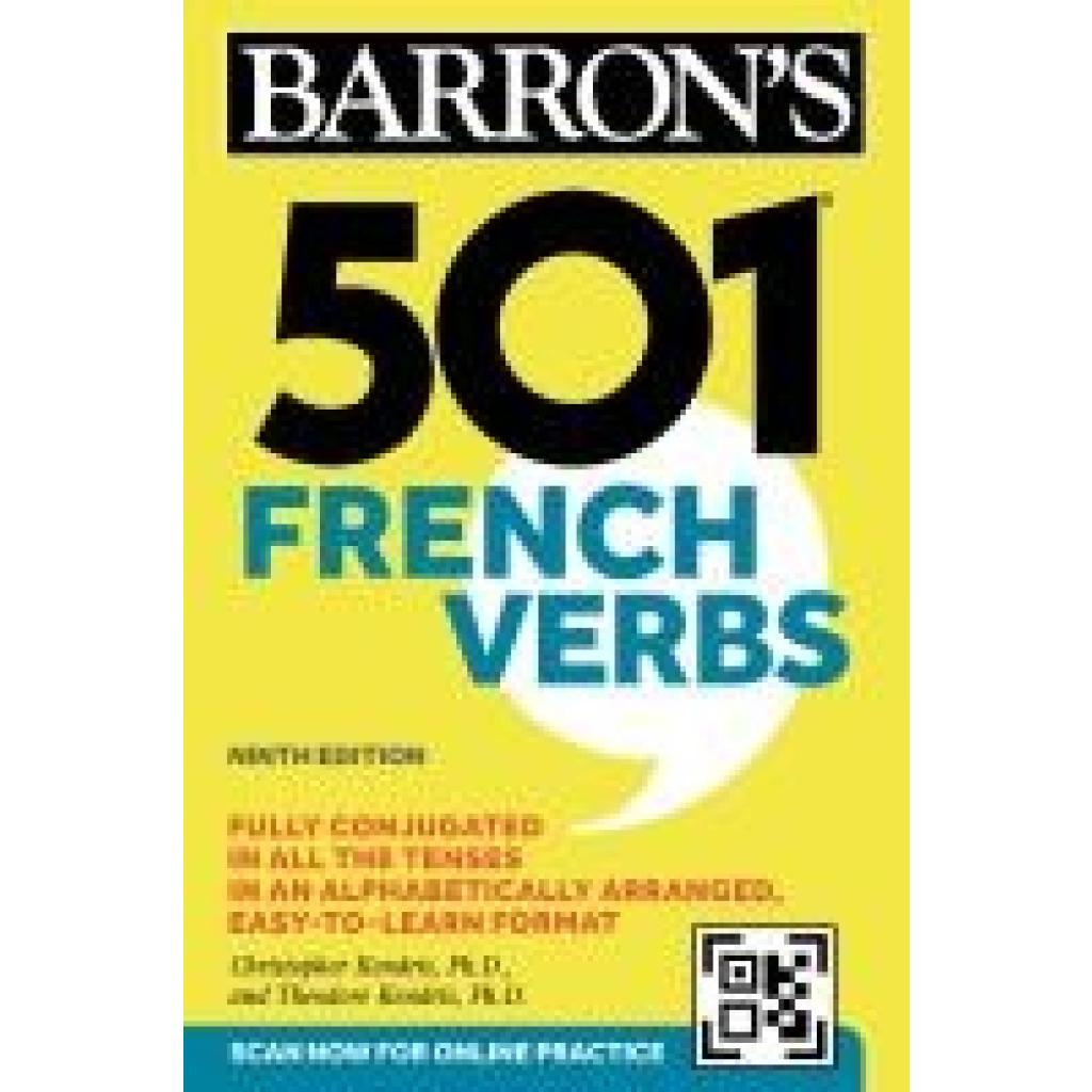 Kendris, Christopher: 501 French Verbs