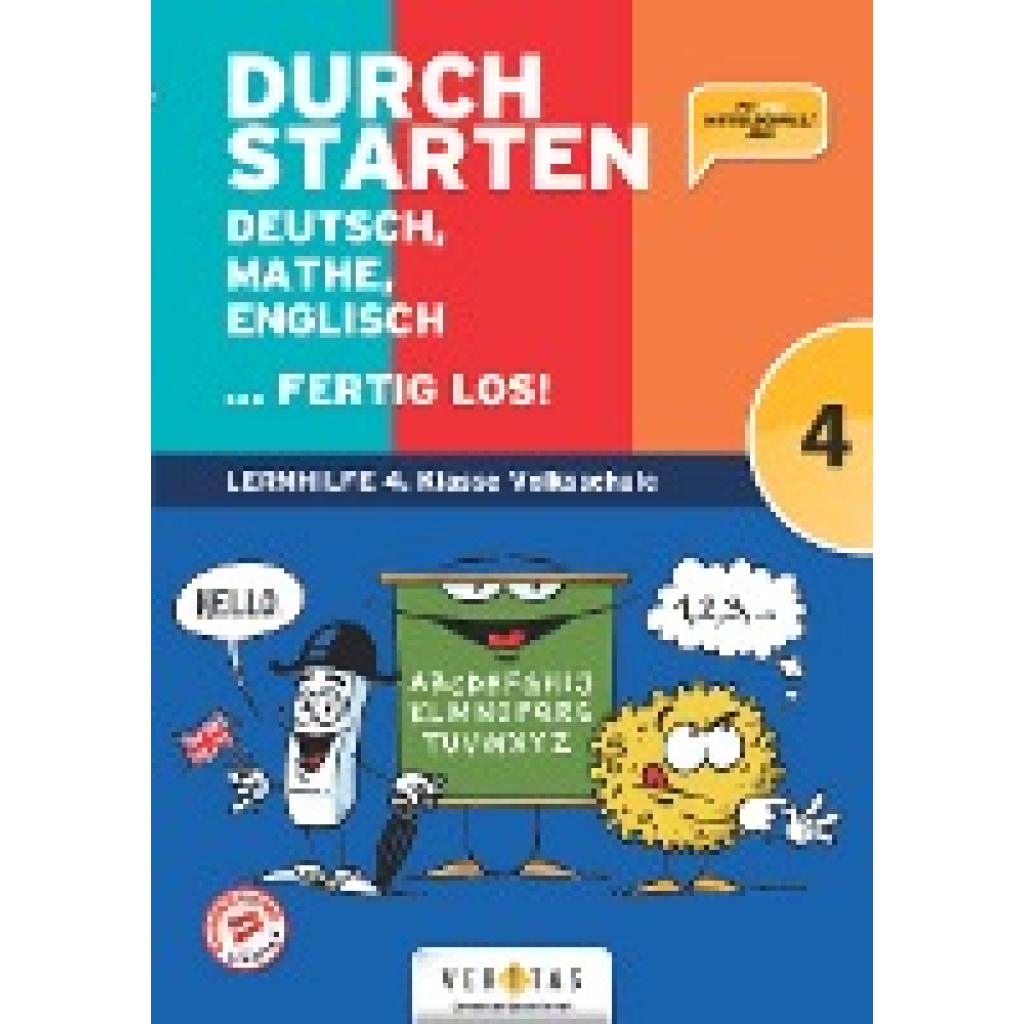 9783710144967 - Durchstarten Deutsch Mathe Englisch fertig los! 4 Klasse Volksschule - Durchstarten - Volksschule - 4 Klasse Kartoniert (TB) 9783710144967 - Durchstarten Deutsch Mathe Englisch fertig los! 4 Klasse Volksschule - Durchstarten - Volksschule - 4 Klasse Kartoniert (TB)
