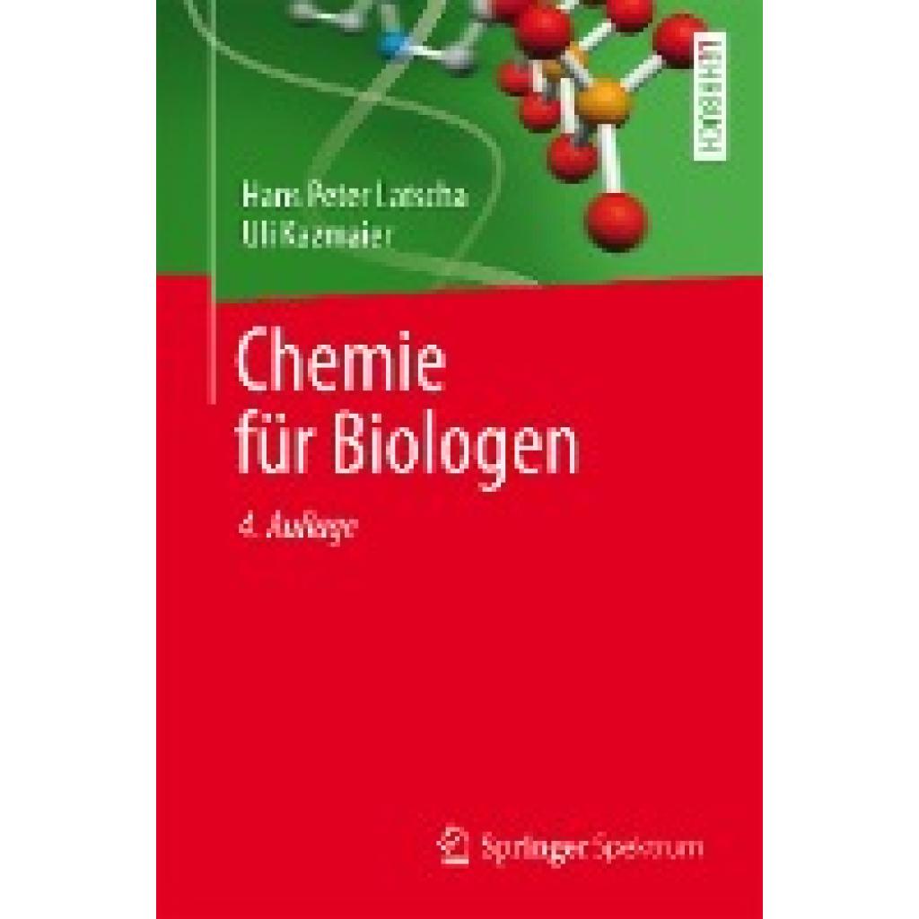 9783662477830 - Chemie für Biologen - Hans Peter Latscha Uli Kazmaier Kartoniert (TB)