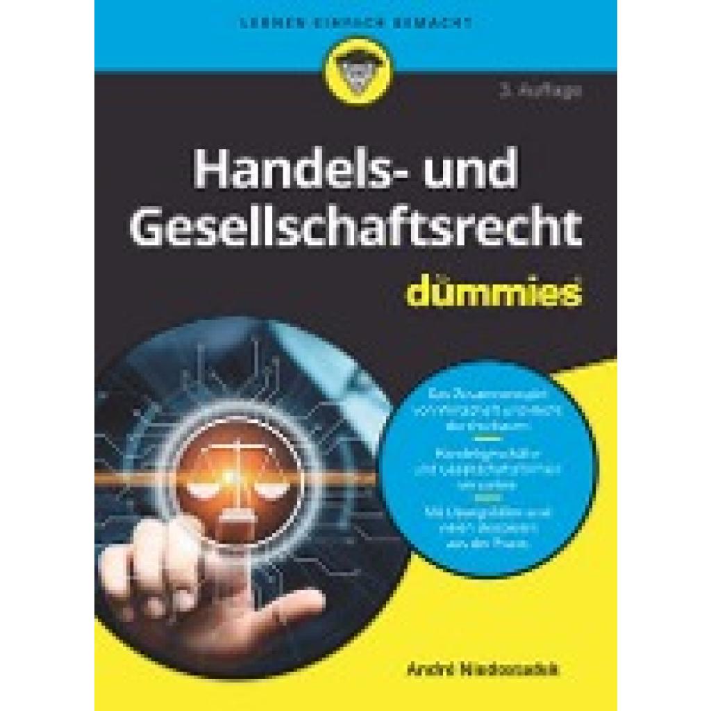 9783527718955 - Handels- und Gesellschaftsrecht für Dummies - André Niedostadek Kartoniert (TB)