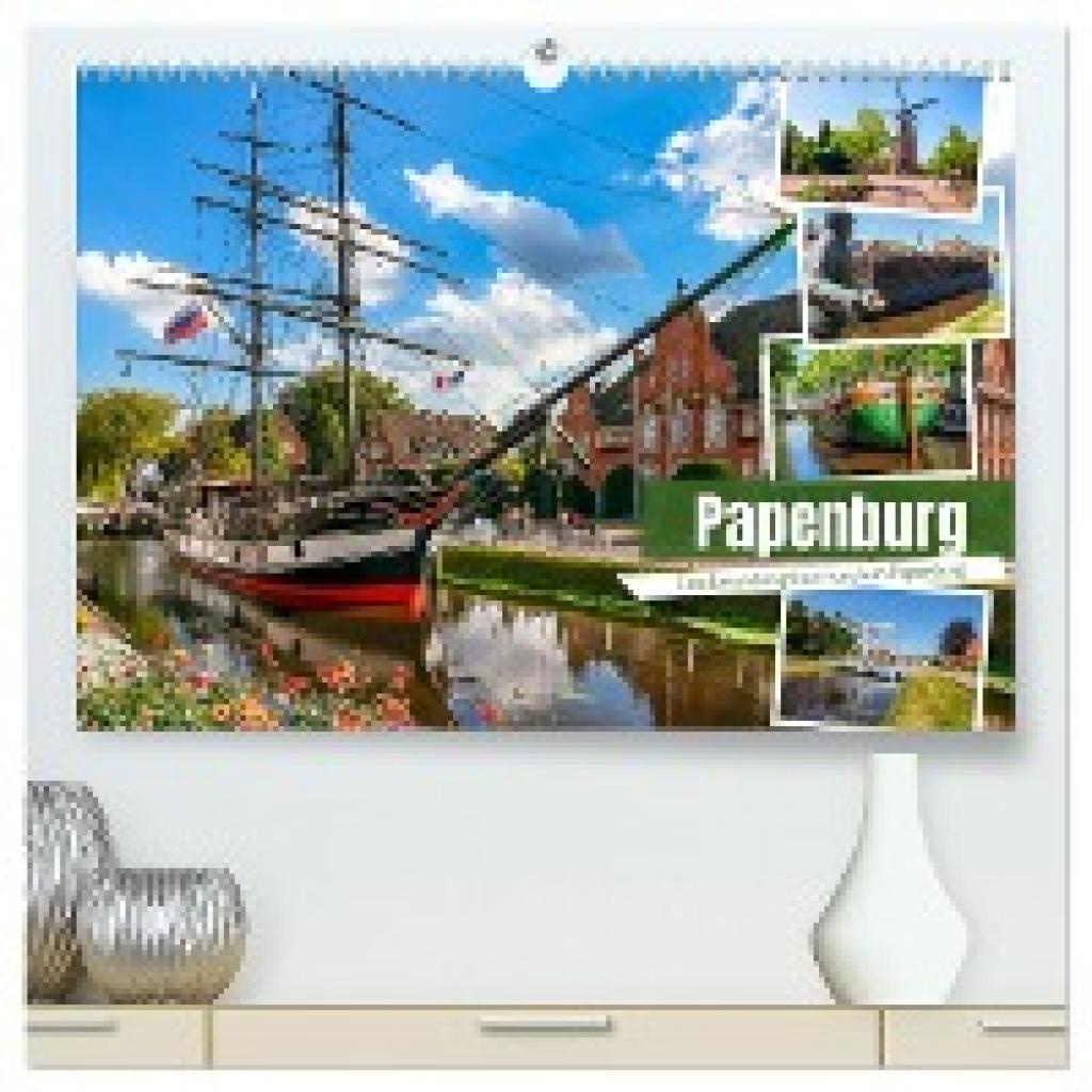 Dreegmeyer, Andrea: Rund um Papenburg (hochwertiger Premium Wandkalender 2025 DIN A2 quer), Kunstdruck in Hochglanz