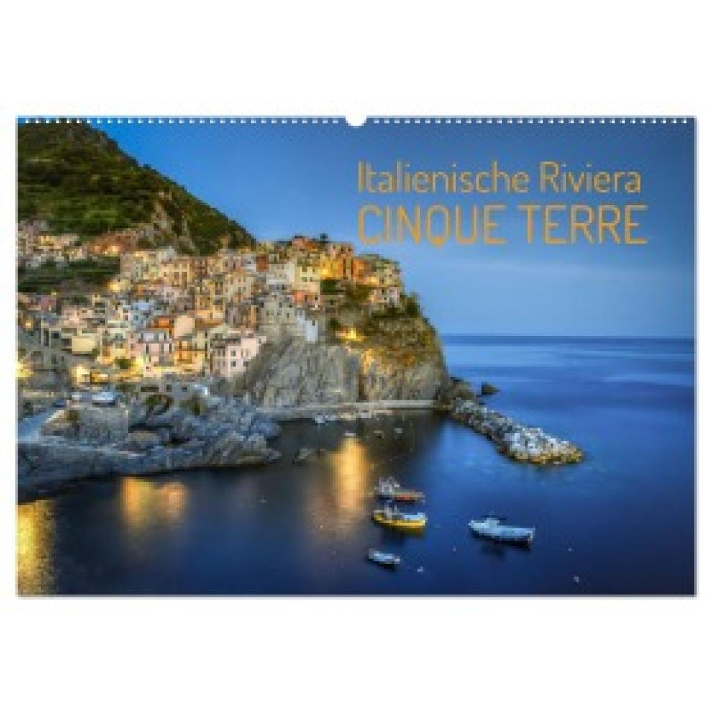 Photography, Saschahaas: Italienische Riviera Cinque Terre (Wandkalender 2025 DIN A2 quer), CALVENDO Monatskalender