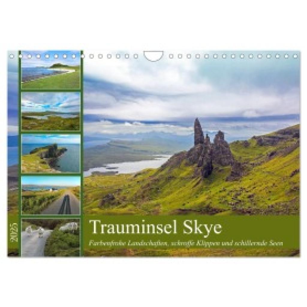 Eppele, Klaus: Trauminsel Skye (Wandkalender 2025 DIN A4 quer), CALVENDO Monatskalender