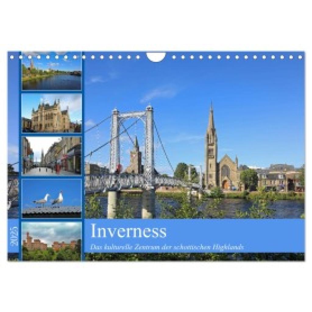 Eppele, Klaus: Inverness (Wandkalender 2025 DIN A4 quer), CALVENDO Monatskalender