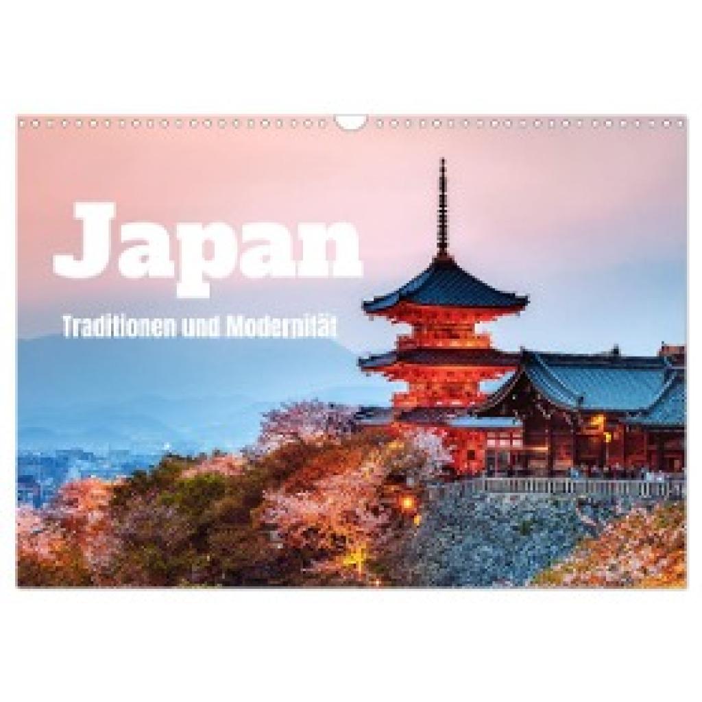 Colombo, Matteo: Japan - Traditionen und Modernität (Wandkalender 2025 DIN A3 quer), CALVENDO Monatskalender