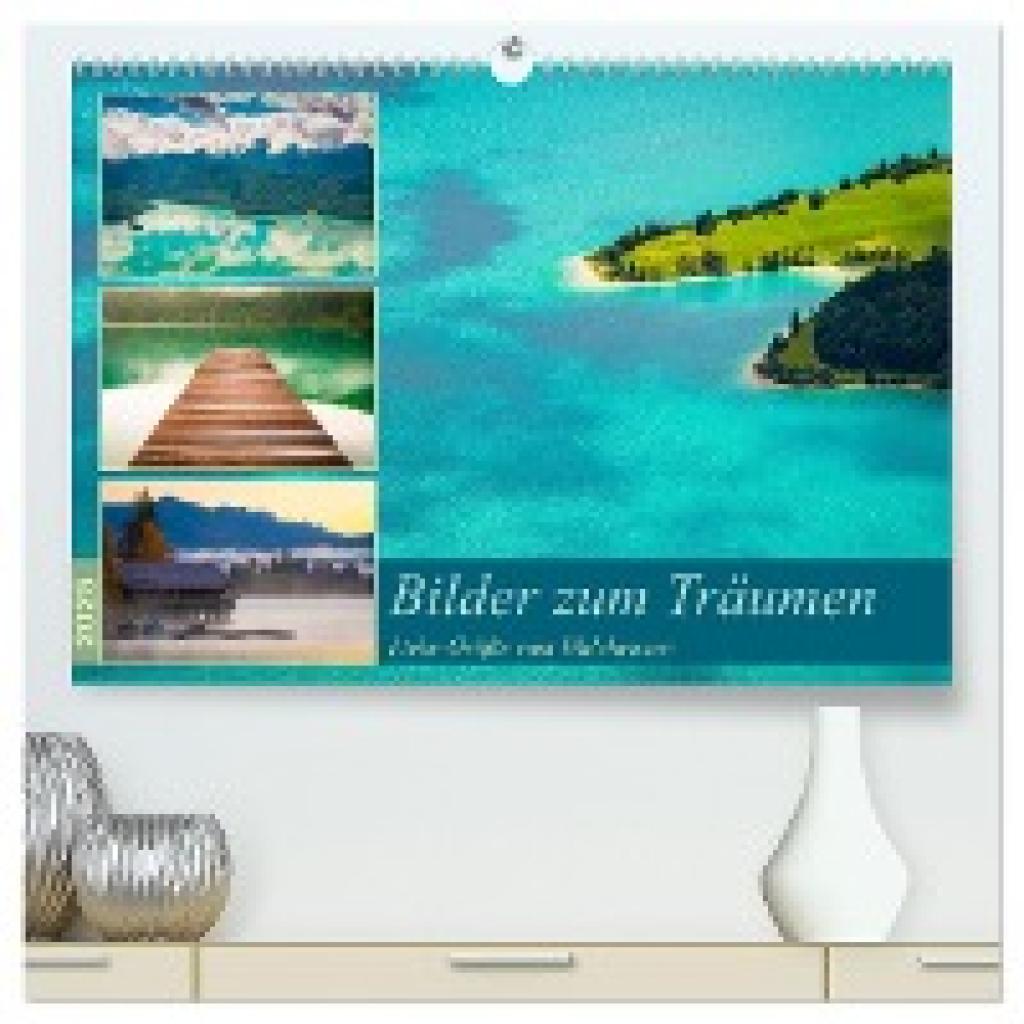 Wasilewski, Martin: Bilder zum Träumen - Liebe Grüße vom Walchensee (hochwertiger Premium Wandkalender 2025 DIN A2 quer)