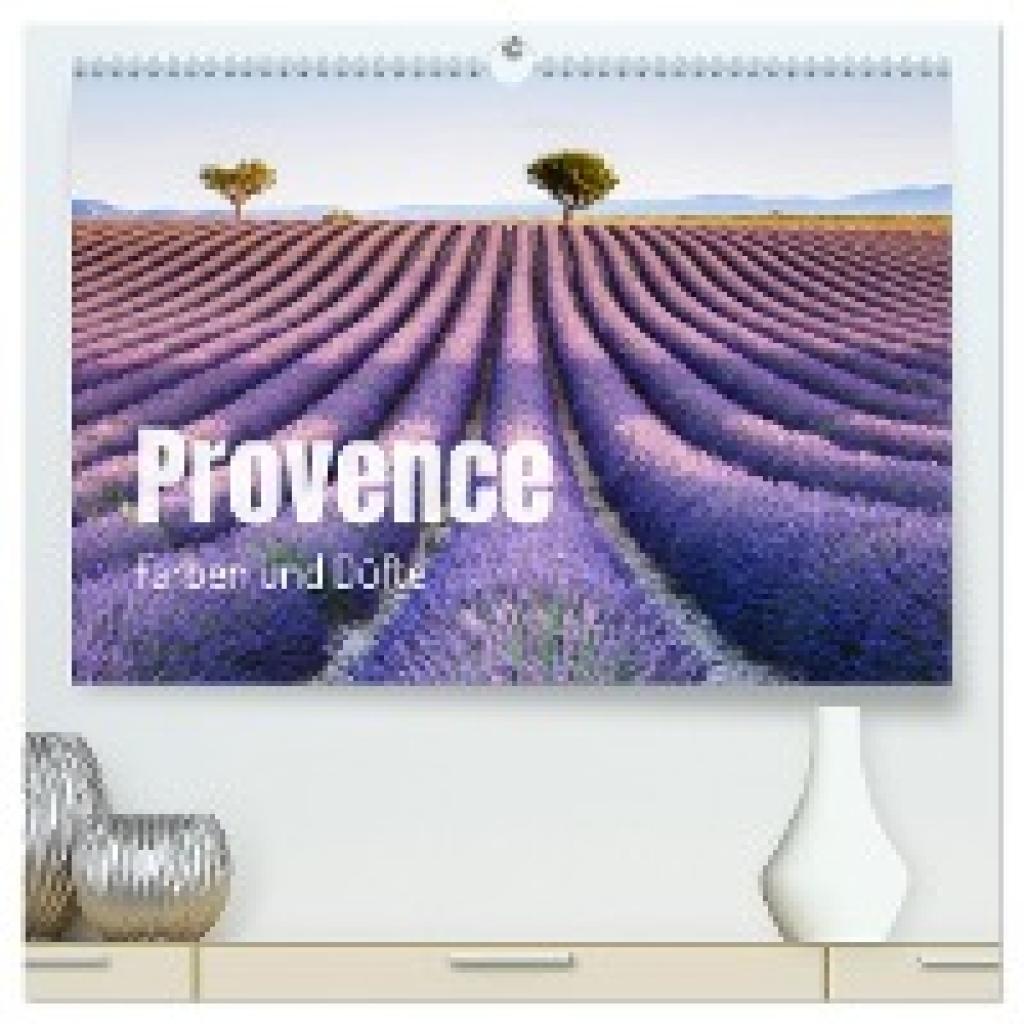 Colombo, Matteo: Provence - Farben und Düfte (hochwertiger Premium Wandkalender 2025 DIN A2 quer), Kunstdruck in Hochgla