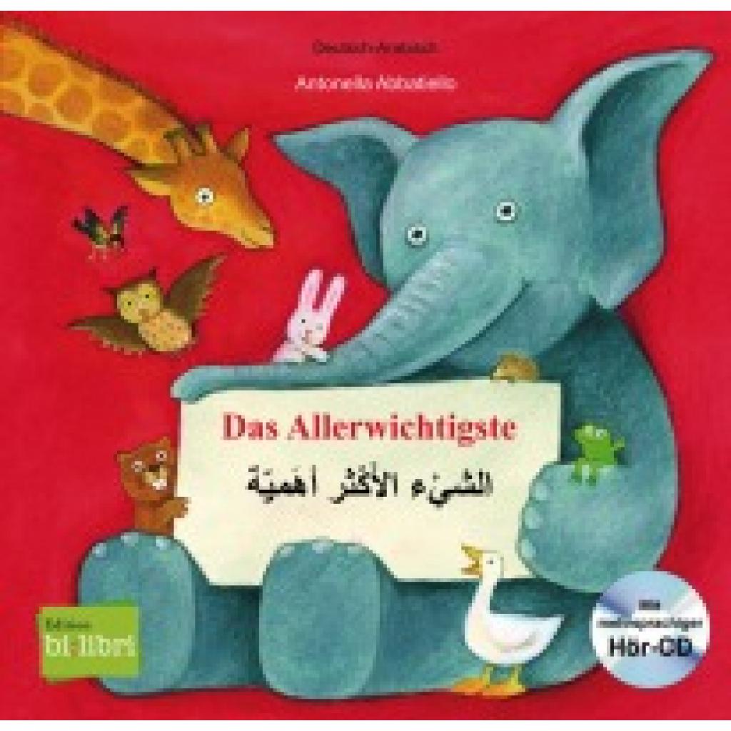 9783190595983 - Das Allerwichtigste   Das Allerwichtigste Deutsch-Arabisch m Audio-CD - Antonella Abbatiello Gebunden