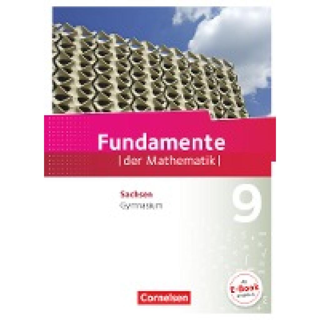 9783060031214 - Fundamente der Mathematik   Fundamente der Mathematik - Sachsen - 9 Schuljahr Gebunden