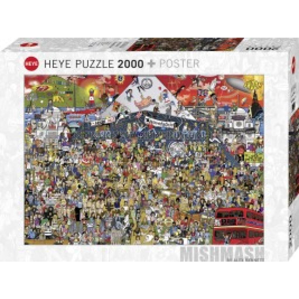 4001689298487 - Bennett Alex British Music History Puzzle 2000 Teile 4001689298487 - Bennett Alex British Music History Puzzle 2000 Teile