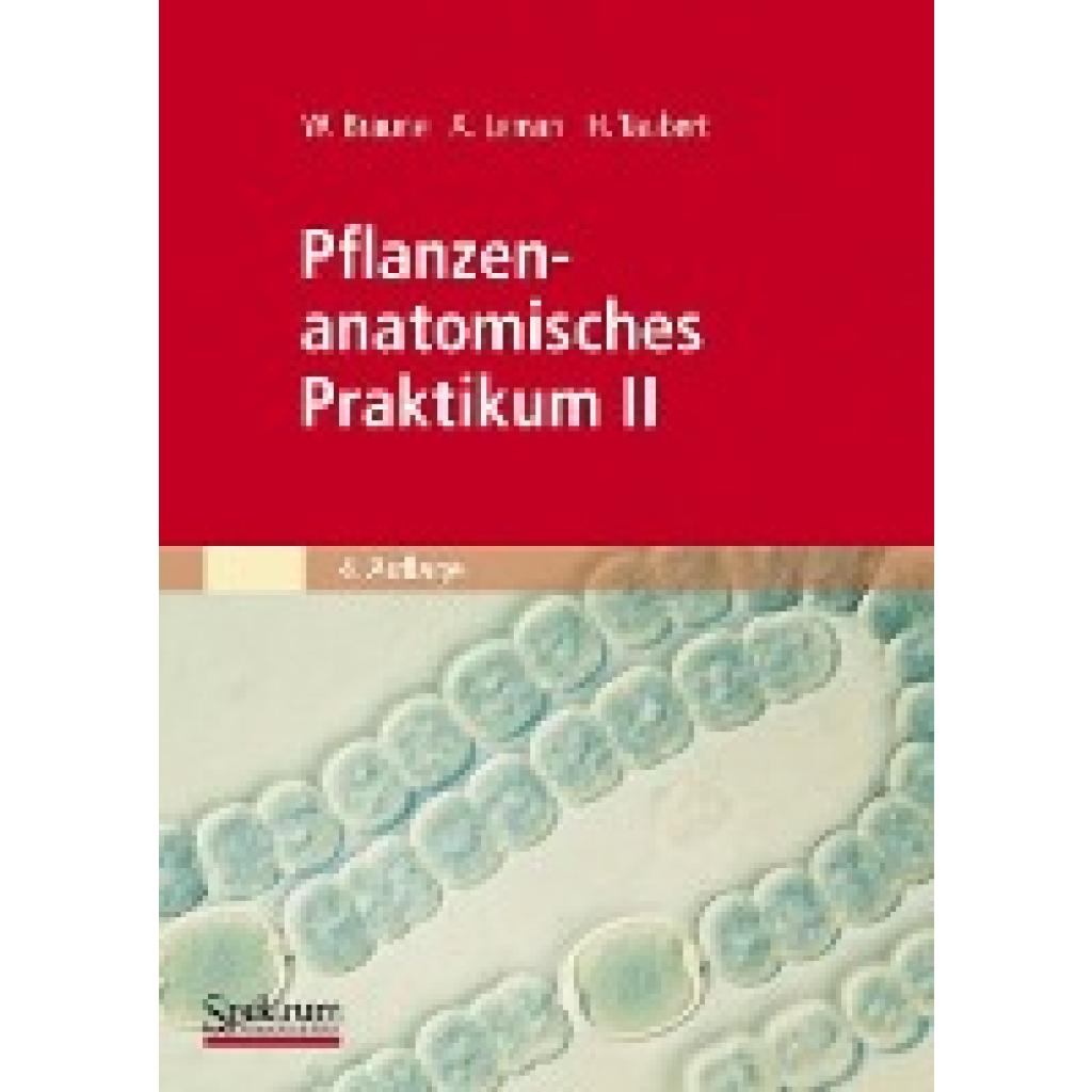 Braune, Wolfram: Pflanzenanatomisches Praktikum II