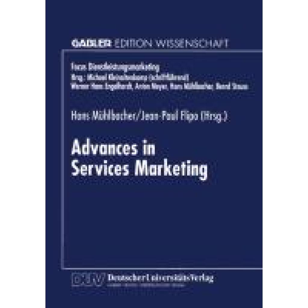 Advances in Services Marketing