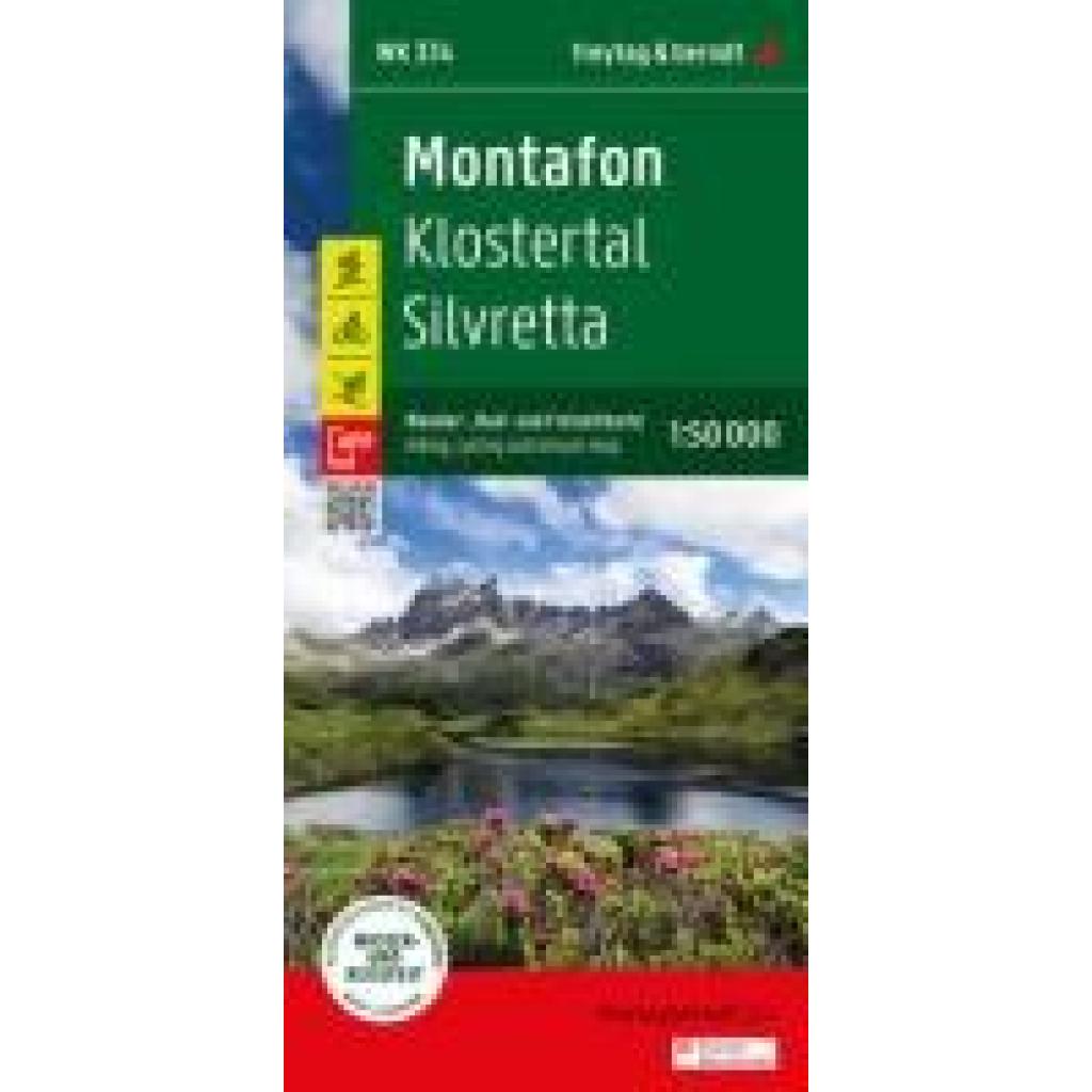9783707923384 - Montafon Wander- Rad- und Freizeitkarte 150000 freytag & berndt WK 374 Karte (im Sinne von Landkarte) 9783707923384 - Montafon Wander- Rad- und Freizeitkarte 150000 freytag & berndt WK 374 Karte (im Sinne von Landkarte)