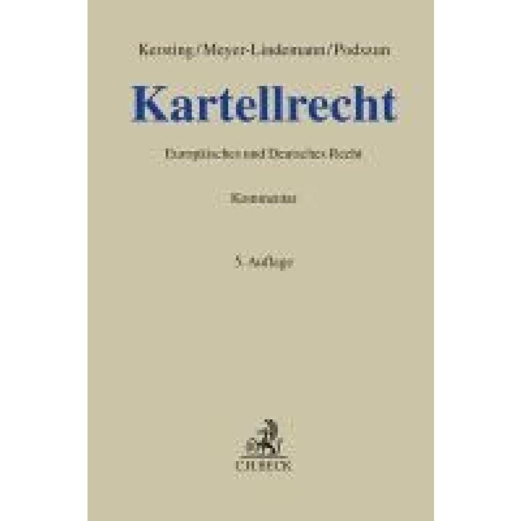 9783406772542 - Kartellrecht 9783406772542 - Kartellrecht