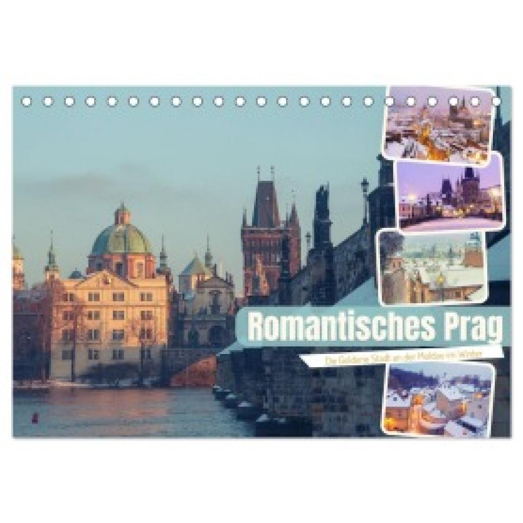 Drachenkind-Fotografie, Drachenkind-Fotografie: Romantisches Prag (Tischkalender 2025 DIN A5 quer), CALVENDO Monatskalen