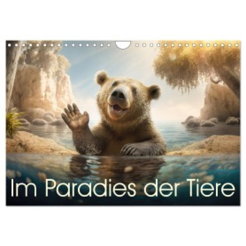 Rohr, Daniel: Im Paradies der Tiere (Wandkalender 2025 DIN A4 quer), CALVENDO Monatskalender