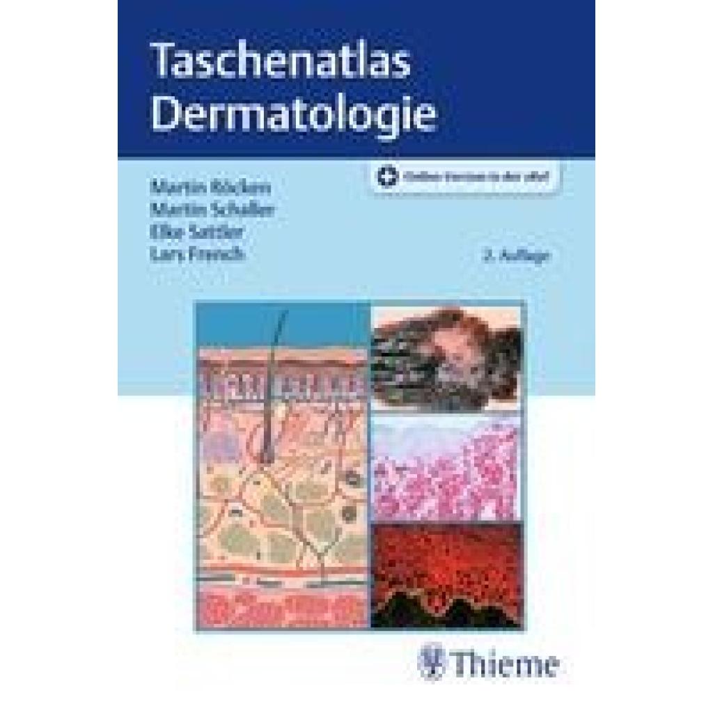 Taschenatlas Dermatologie (Röcken, Martin~Schaller, Martin~Sattler, Elke~French, Lars)