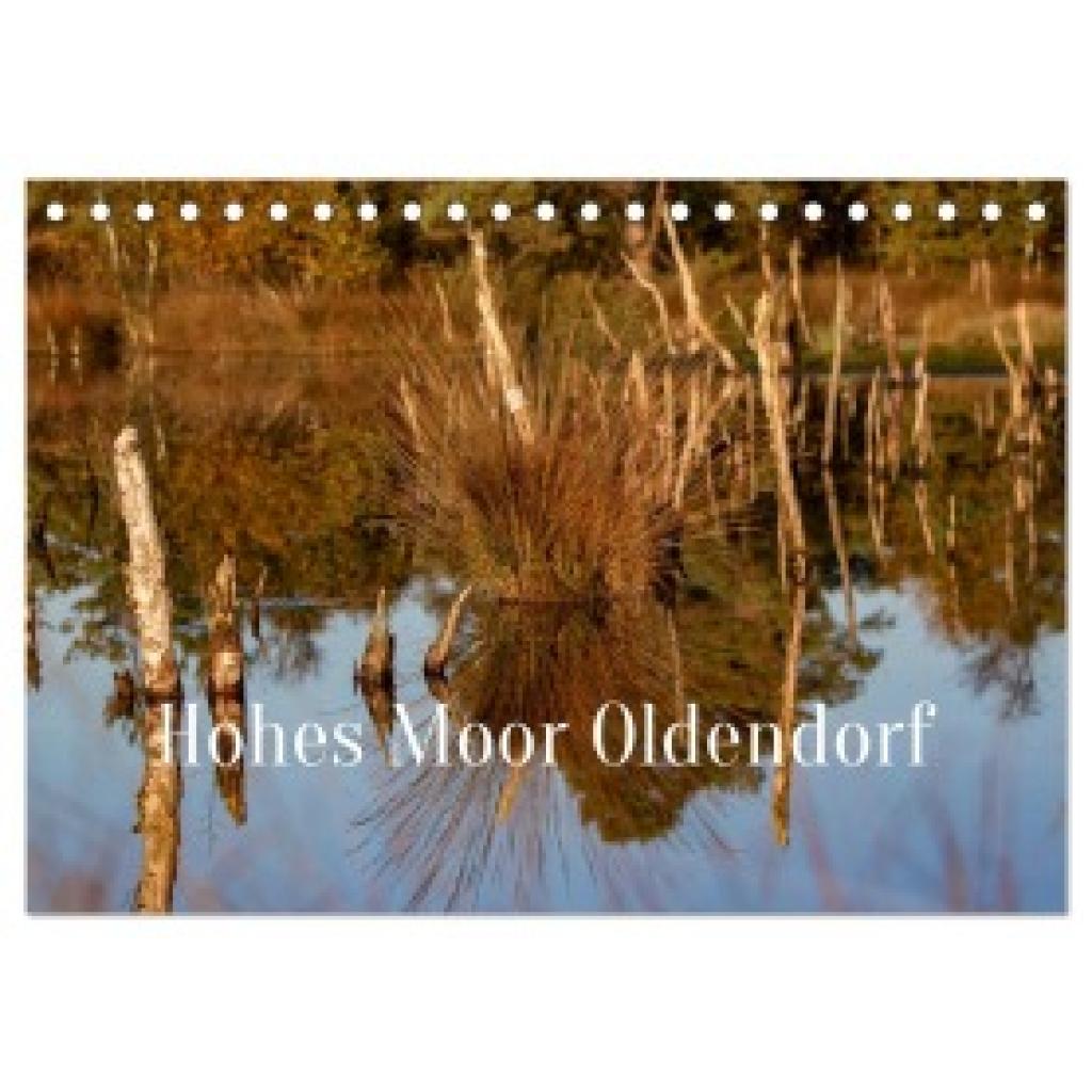 Heyde, Wiebke von der: Hohes Moor Oldendorf (Tischkalender 2025 DIN A5 quer), CALVENDO Monatskalender