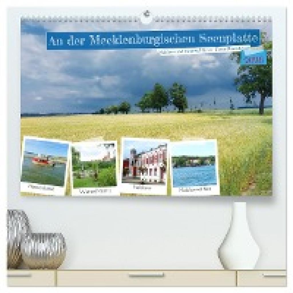 Kruse, Gisela: An der Mecklenburgischen Seenplatte Malchow und Waren/Müritz (hochwertiger Premium Wandkalender 2025 DIN 