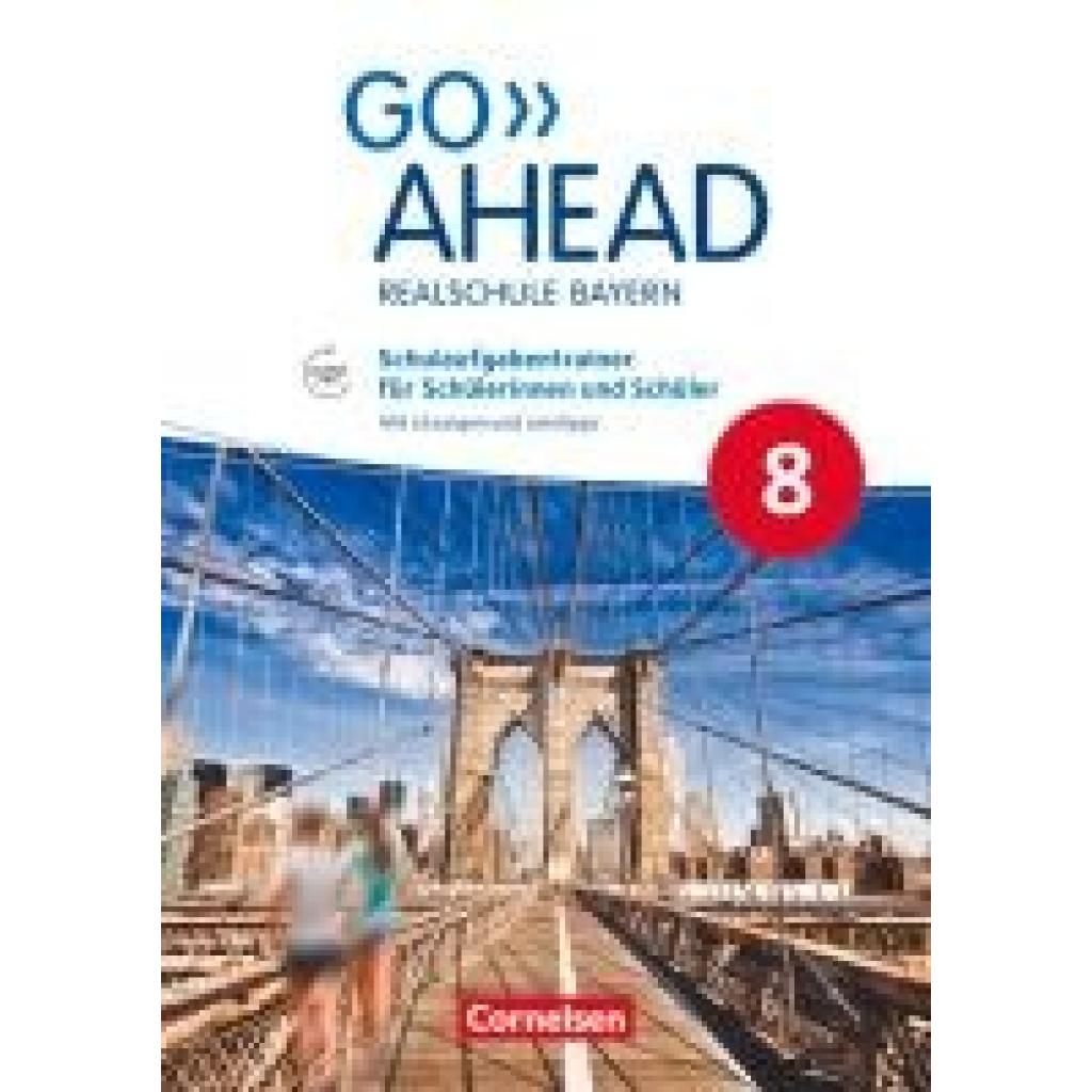 9783060352357 - Go Ahead   Go Ahead - Realschule Bayern 2017 - 8 Jahrgangsstufe Schulaufgabentrainer - Ursula Fleischhauer Kartoniert (TB)