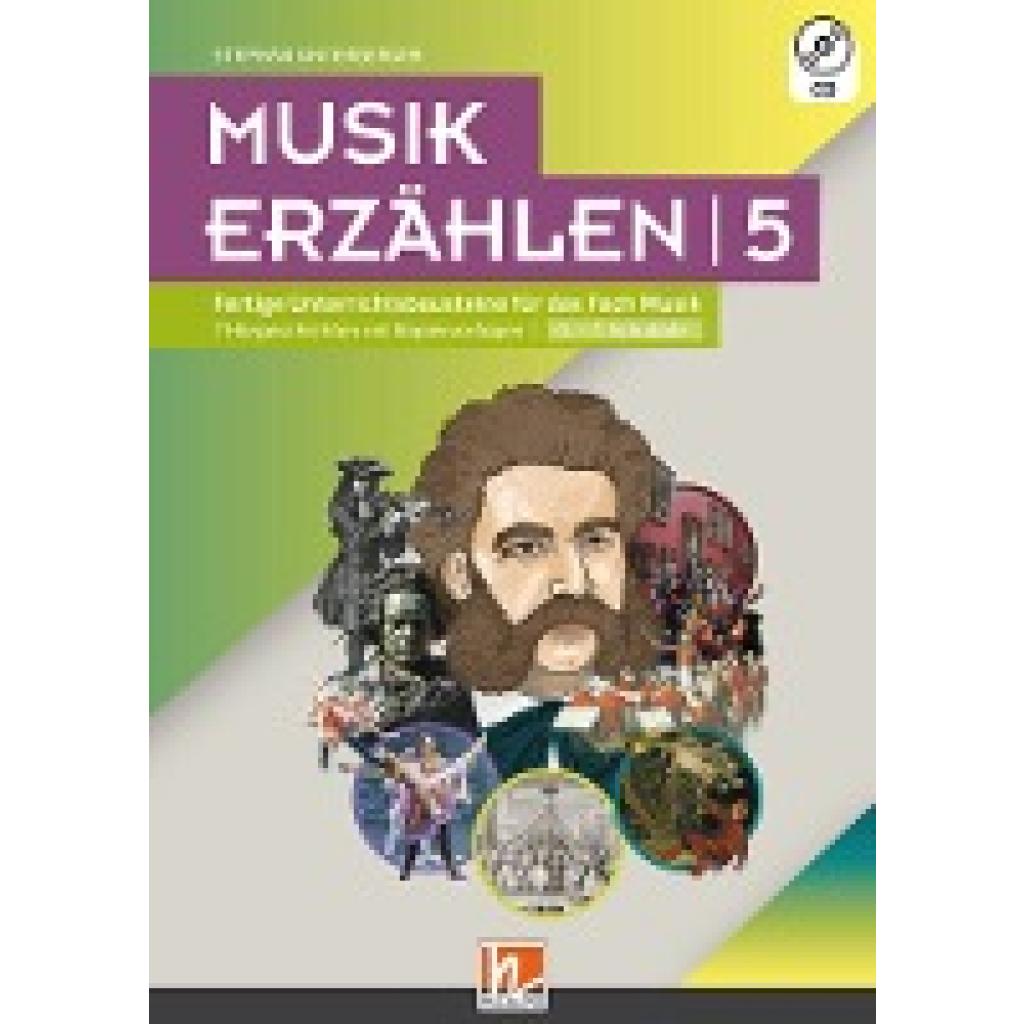 9783990691113 - Musik erzählen 5 m 1 Audio-CD - Stephan Unterberger Kartoniert (TB)