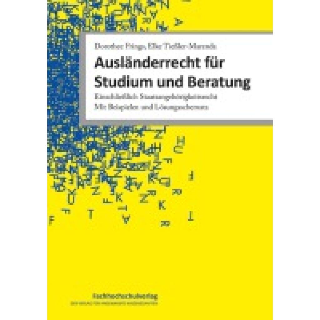 9783824813322 - Frings Dorothee Ausländerrecht für Studium und Beratung