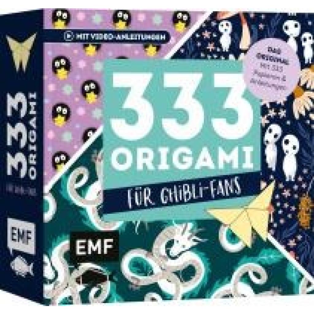 9783745924053 - 333 Origami - Für Ghibli-Fans - Niedliche Papiere falten