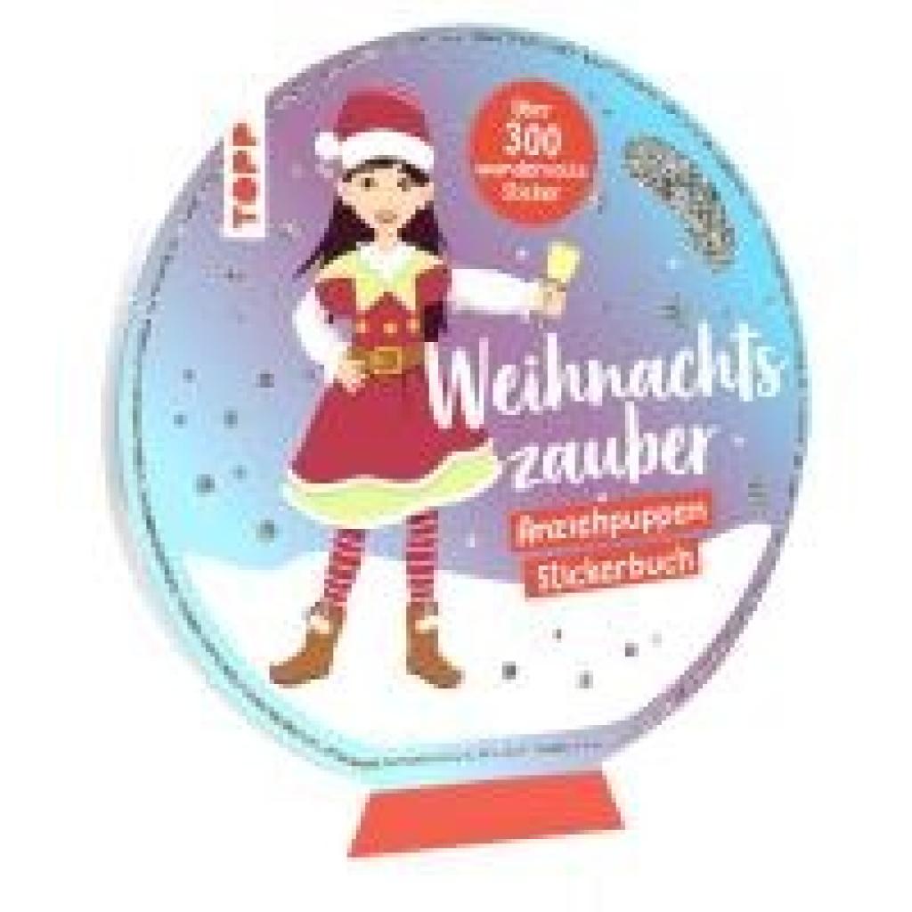 9783735891877 - Arauner Corinna Stickerbuch Anziehpuppen zum Stickern Weihnachten