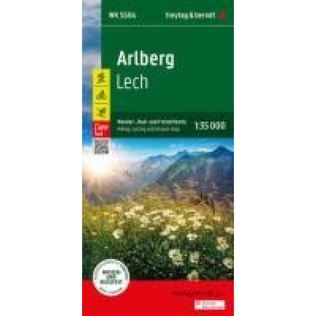 9783707923407 - Arlberg Wander- Rad- und Freizeitkarte 135000 freytag & berndt WK 5504 Karte (im Sinne von Landkarte) 9783707923407 - Arlberg Wander- Rad- und Freizeitkarte 135000 freytag & berndt WK 5504 Karte (im Sinne von Landkarte)