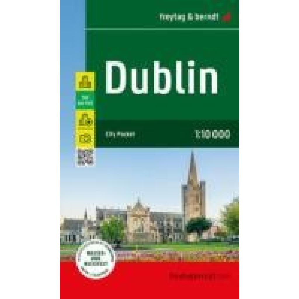 9783707922561 - Dublin Stadtplan 110000 freytag & berndt Karte (im Sinne von Landkarte)