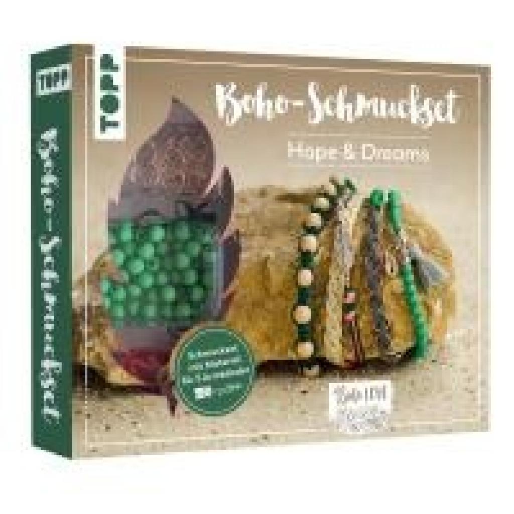 Eder, Elke: Boho-Schmuckset Hope & Dreams (Grün)