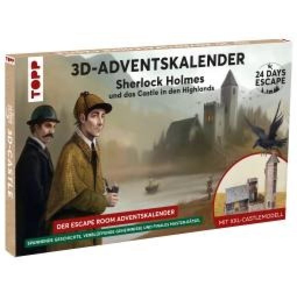 Müller, Markus: 24 DAYS ESCAPE 3D-Adventskalender - Sherlock Holmes und das Castle in den Highlands