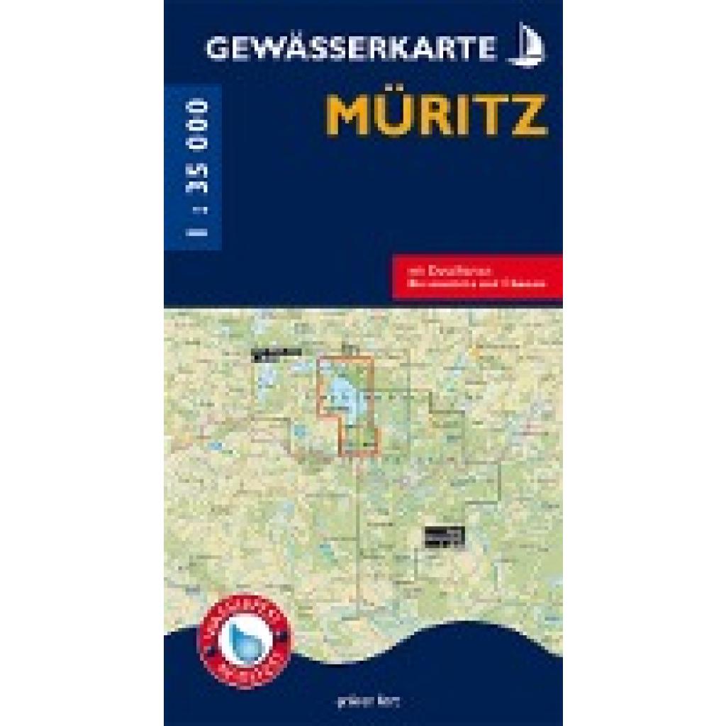 Gewässerkarte Müritz