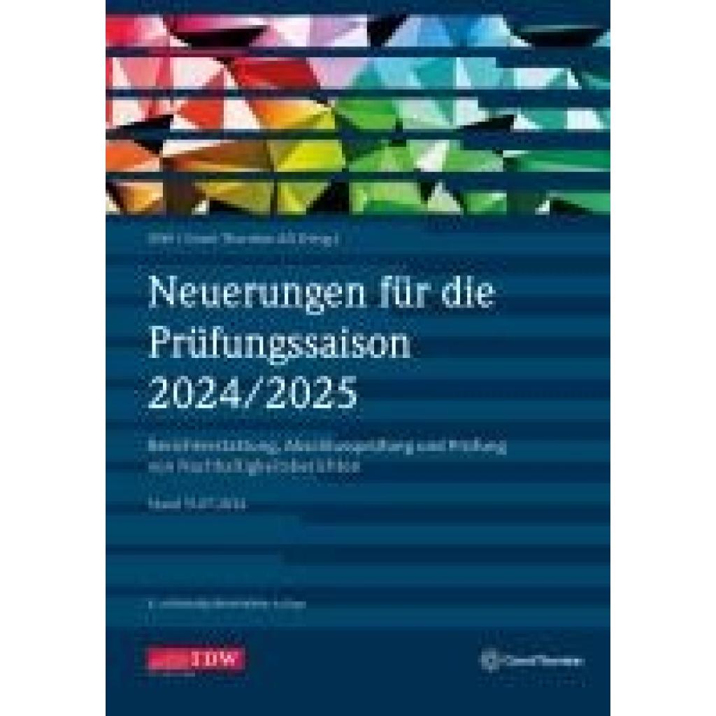 Neuerungen für die Prüfungssaison 2024/2025 - inklusive Update als Download