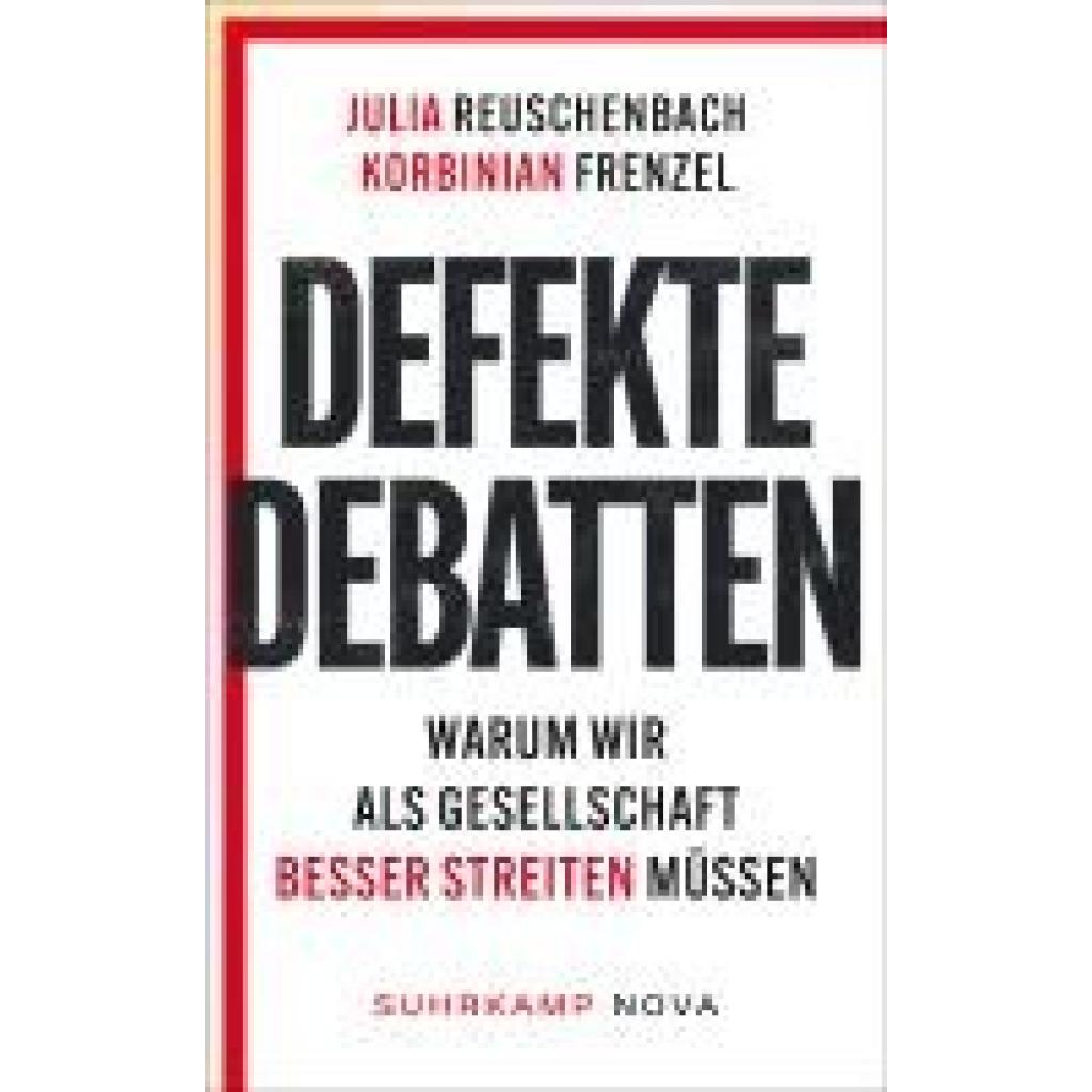 9783518474389 - Reuschenbach Julia Defekte Debatten