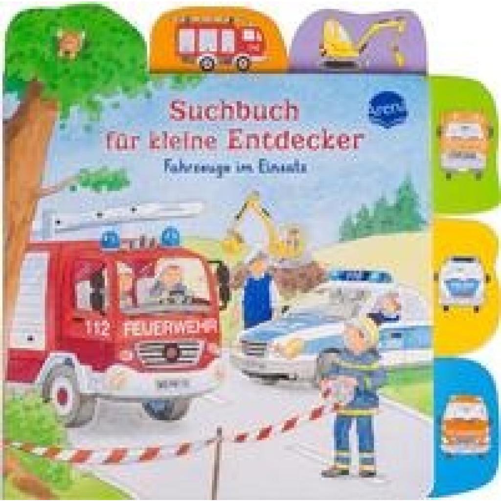 9783401718491 - Suchbuch für kleine Entdecker Fahrzeuge im Einsatz - Kerstin M Schuld Pappband