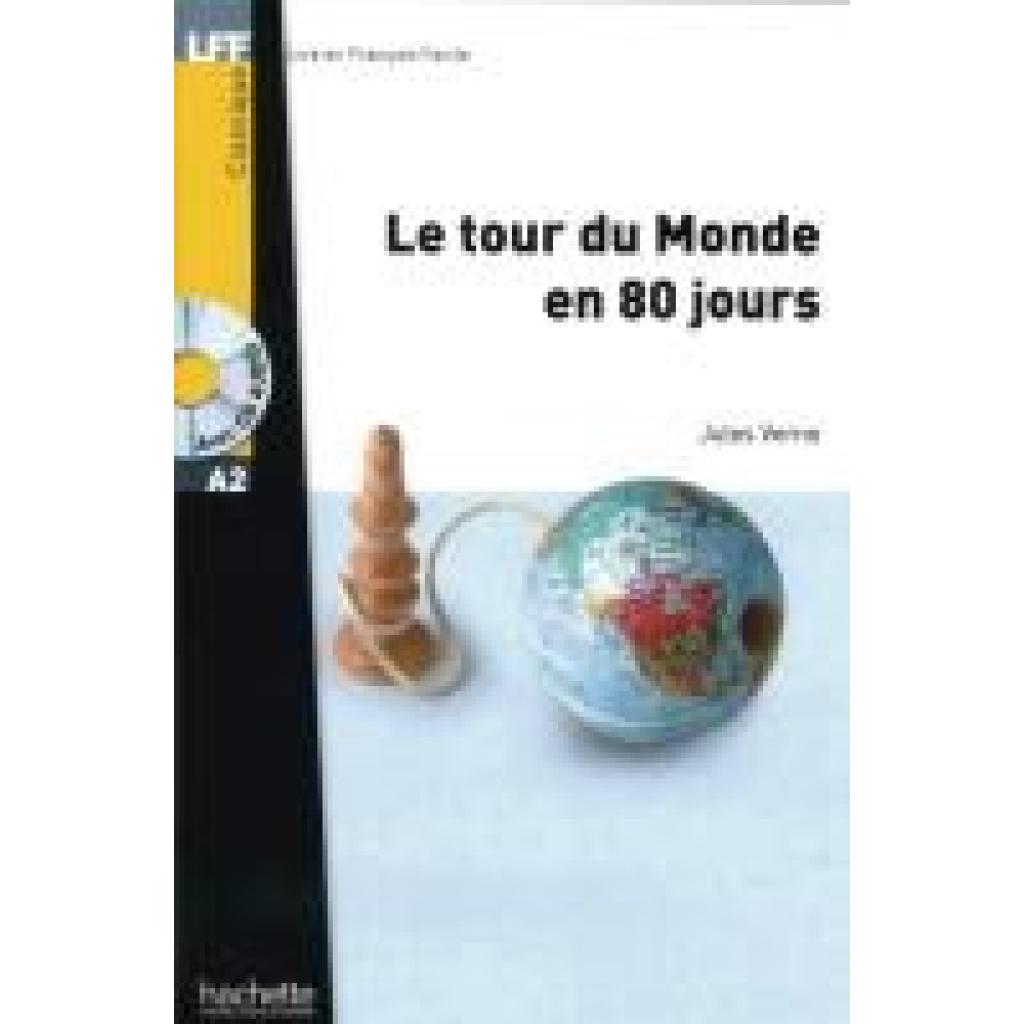 9783191133078 - Lire en Français facile   Le tour du Monde en 80 jours m Audio-CD - Jules Verne Kartoniert (TB)