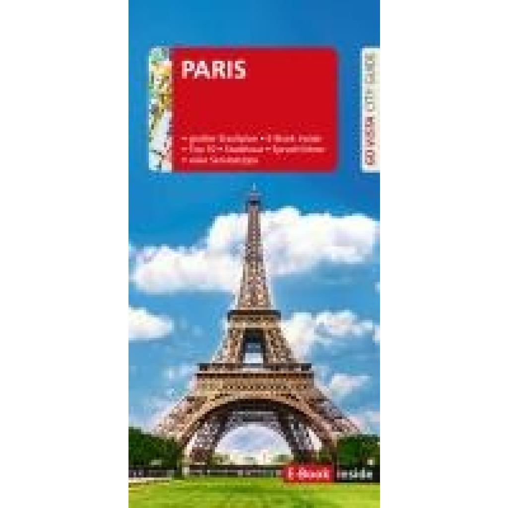 9783961417193 - Go Vista City Guide   GO VISTA Reiseführer Paris m 1 Karte - Friederike Schneidewind Kartoniert (TB)