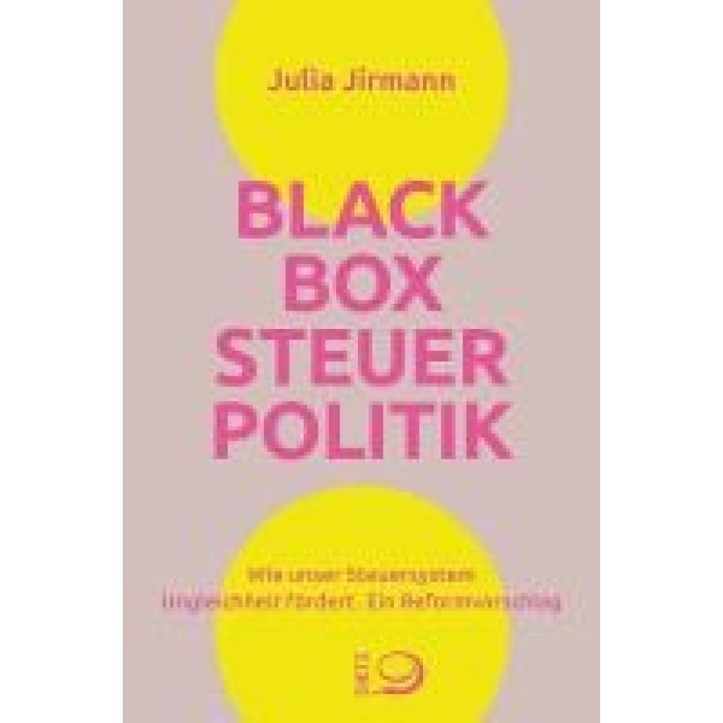 9783801206826 - Jirmann Julia Blackbox Steuerpolitik