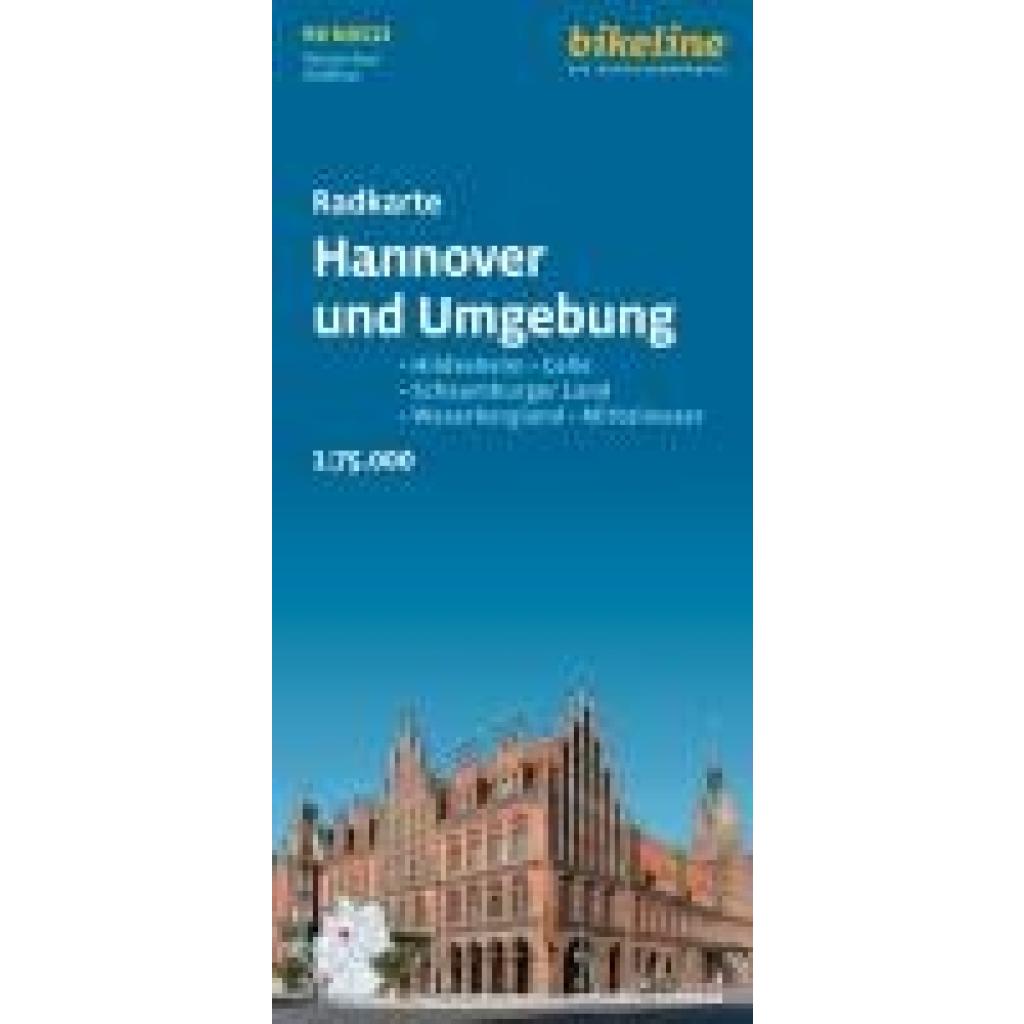 9783711102324 - Radkarte Hannover und Umgebung (RK-NDS13) Karte (im Sinne von Landkarte)
