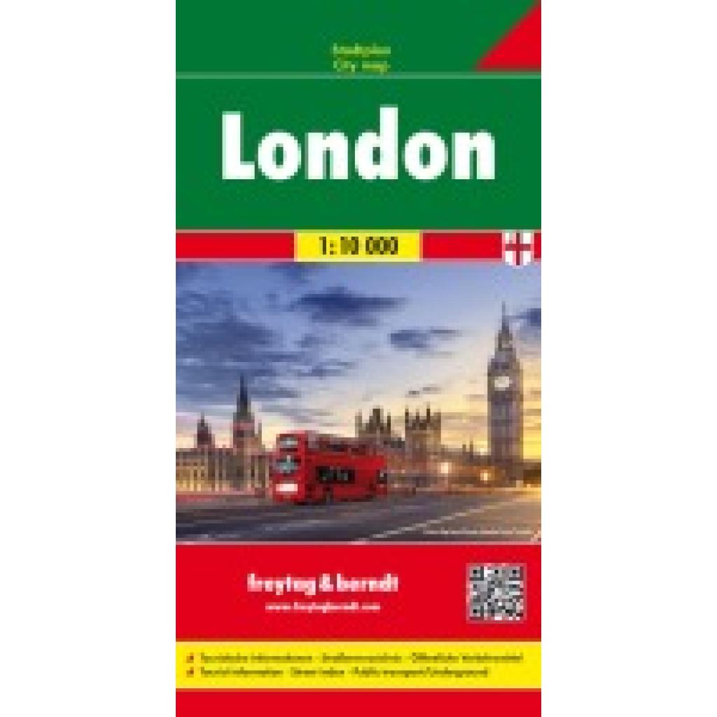 London, Stadtplan 1:10.000