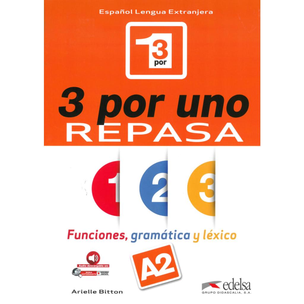 3 por uno - Repasa (A2). Buch + Audio-Online