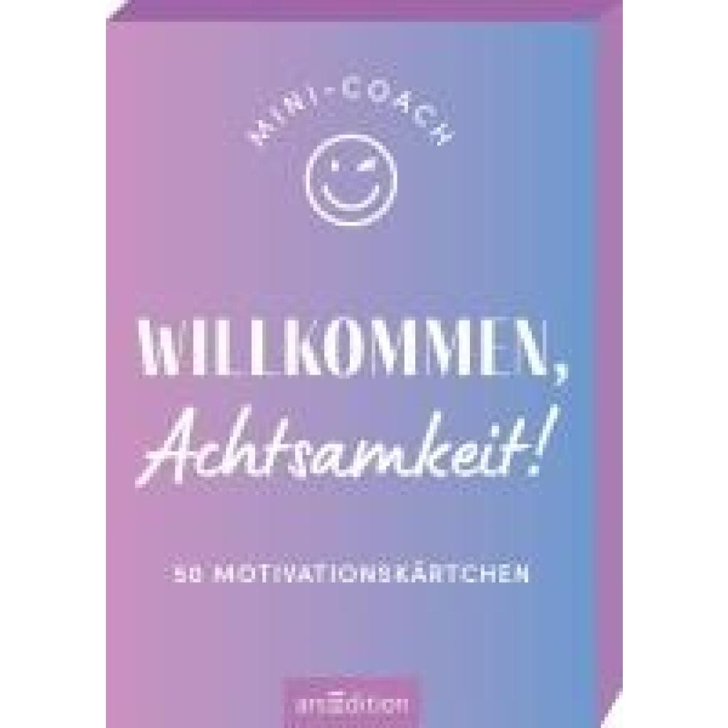 9783845857688 - Mini-Coach Willkommen Achtsamkeit! Gebunden