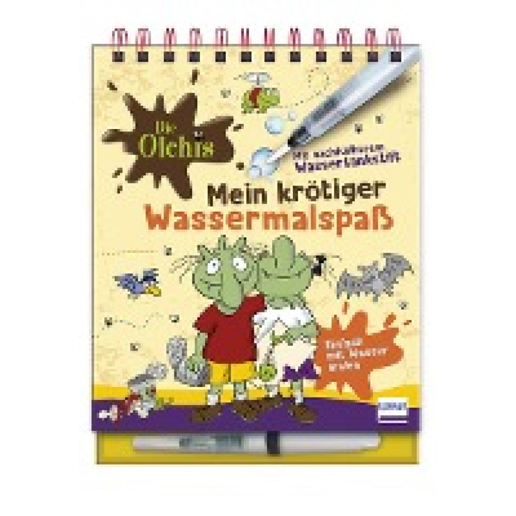 9783741525858 - Magic Water Colouring   Die Olchis - Mein krötiger Wassermalspaß (Magic Water Colouring) Kartoniert (TB)