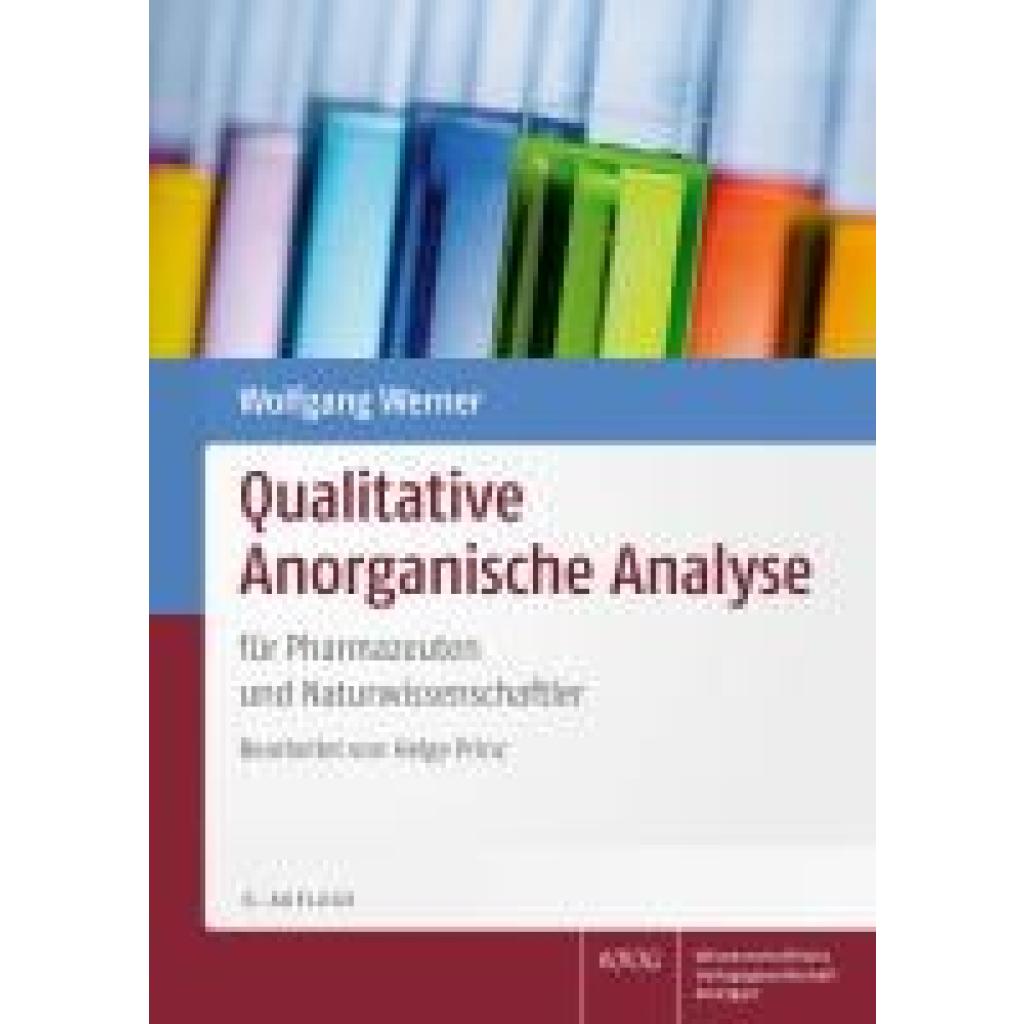 9783804745162 - Werner Wolfgang Qualitative Anorganische Analyse