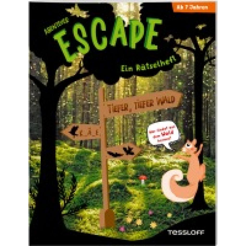 9783788645007 - Abenteuer Escape Ein Rätselheft Tiefer tiefer Wald - Wer findet aus dem Wald hinaus? - Stefan Heine Geheftet
