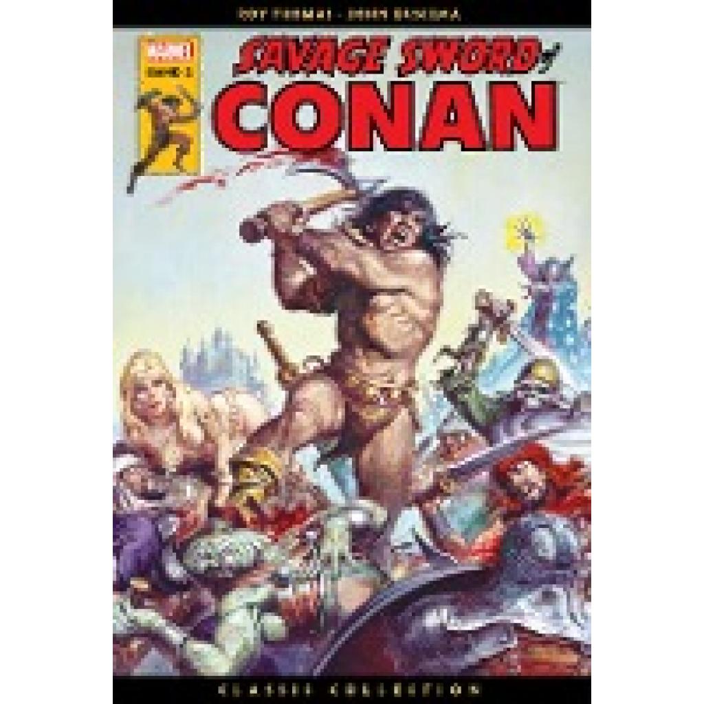 9783741621772 - Savage Sword of Conan Classic Collection Bd2 - Roy Thomas John Buscema Neal Adams Gil Kane Alfredo Acala Tony Dezuniga Walt Simonson Marie Severin Gebunden