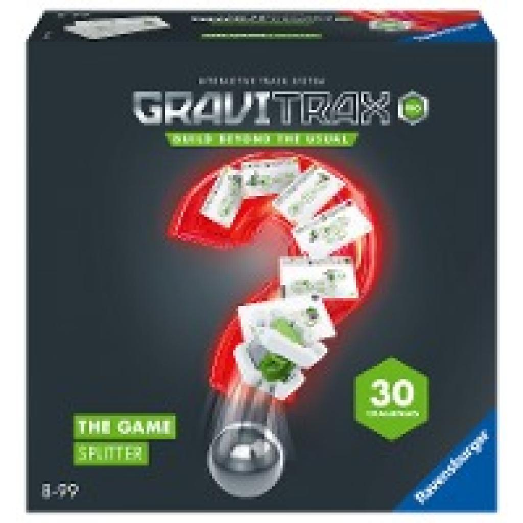 Ravensburger GraviTrax PRO The Game Splitter - Logikspiel für Kugelbahn Fans , Konstruktionsspielzeug für Kinder ab 8 Ja