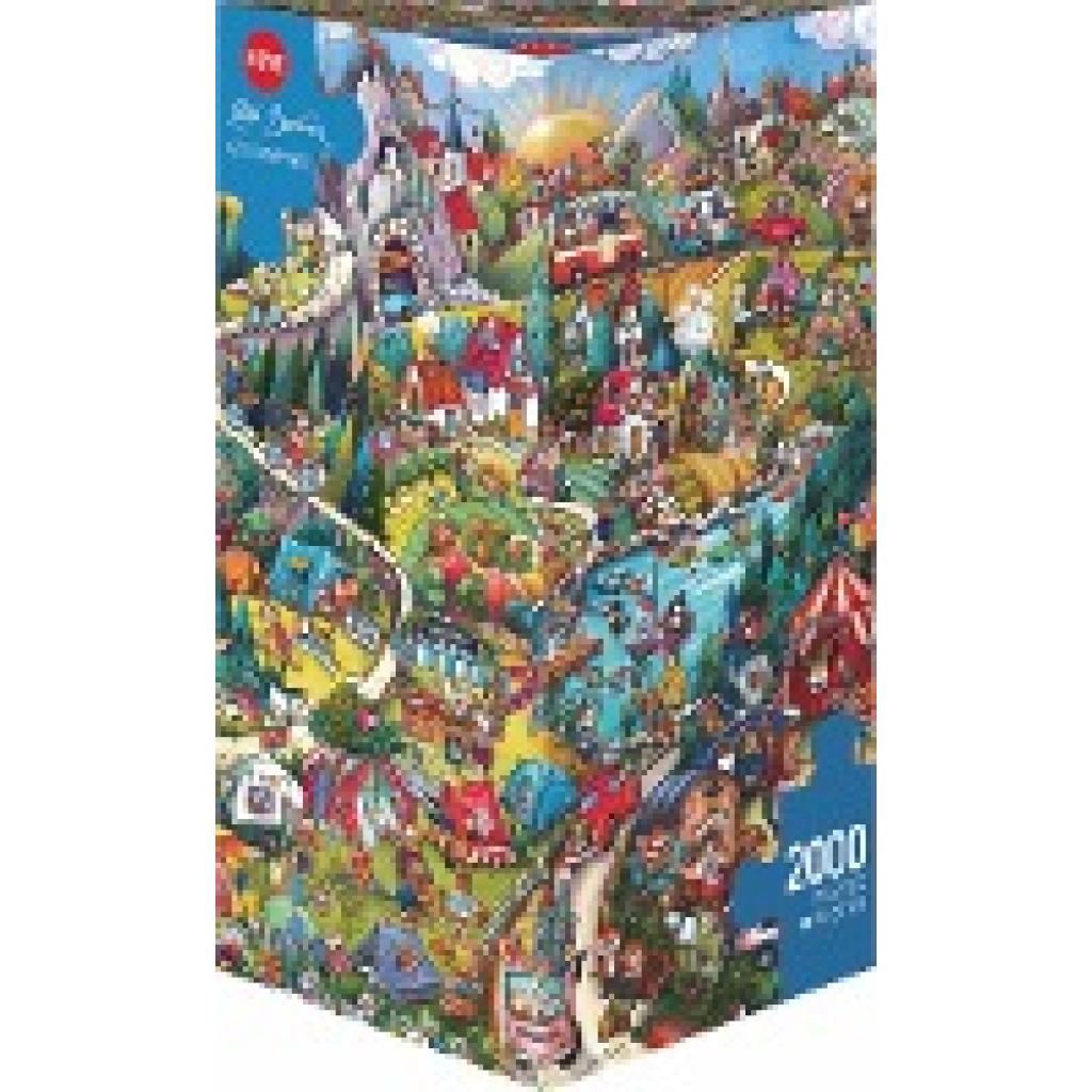 4001689299309 - Berman Rita Go Camping! Puzzle 2000 Teile 4001689299309 - Berman Rita Go Camping! Puzzle 2000 Teile