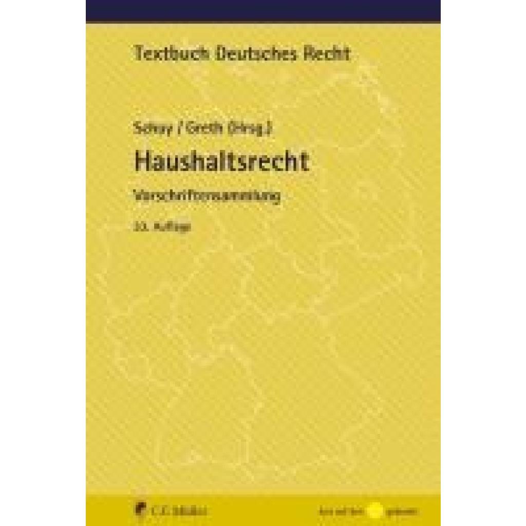 9783811489585 - Schuy Johannes Haushaltsrecht 9783811489585 - Schuy Johannes Haushaltsrecht